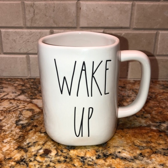 Rae Dunn Dining Rae Dunn Wake Up Coffee Tea Mug Dimply Farmhouse